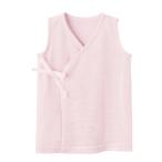 ベビー服 ノースリーブメッシュ天竺短肌着