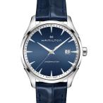 腕時計 HAMILTON 「ハミルトン」 腕時計 Jazzmaster （ジャズマスター） Gent クオーツ 40MM レザーベルト ブルー×ブルー