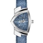 腕時計 HAMILTON 「ハミルトン」 腕時計 Ventura （ベンチュラ）  クオーツ 36.50MM テキスタイルベルト ブルー×ブルー レデ