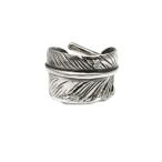 指輪 リング ダイヤモンド フェザー リング M シルバー925 メンズ レディース ペア対応 メンズ レディース