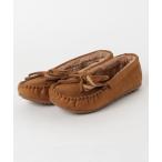 デッキシューズ モカシン 「ふわモコシリーズ」フラットボアモカシン　3071 レディース