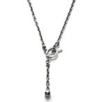 ネックレス 3WAY スカル チェーン ネックレス シルバー925 メンズ レディース メンズ レディース