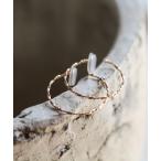 イヤリング ゴールド フープ イヤリング | K10YG レディース