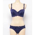 ブラジャー ショーツセット 「ivy/アイビー」超脇高背中綺麗ブラ＆ショーツ