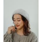 帽子 シンプルアンゴラベレー帽