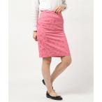 スカート 「MANGROVE SELECT」花柄刺繍タイトスカート