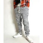 スウェットパンツ ジャージ スリムシルエット メンズ スウェット パンツ イージージョガーパンツ ミックスニット ちょいサルエル 裏起毛 メンズ レデ
