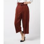  брюки tsu il высокий талия tuck укороченные брюки женский 