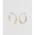 ピアス クラフト オーバル ピアス レディース