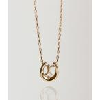 ショッピングアニマル ネックレス ダイヤモンド ホースシュー ネックレス | K10YG レディース