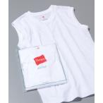 レディース tシャツ Tシャツ 「Hanes FOR BIOTOP」Sleeveless T-Shirts