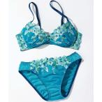 下着女性 上下セット ぷるるん谷間のノンワイヤーブラ＆ショーツセット