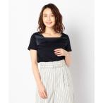 tシャツ Tシャツ サテン切替Tシャツ