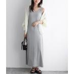 ワンピース ●無地ノースリーブ美ラインワンピース ノーマル ロング丈