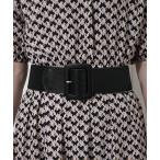 ショッピングくるみ ベルト くるみバックルラバーベルト レディース