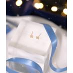 ピアス K18 イエローゴールド クローバー ピアス ESTELLE/エステール レディース