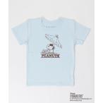 tシャツ Tシャツ 【BURNER × PEANUTS】バーナー × ピーナッツ スヌーピー 別注 半袖プリント キッズTシャツ BEACH