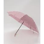 折りたたみ傘 レディース 折りたたみ傘 「ストライプ」