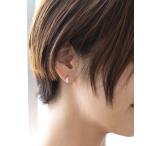 イヤリング ノンホール・ウィングドロップのイヤリング レディース