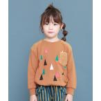 トレーナー  ボア使いプリントトレーナー キッズ 子供服 女の子