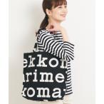 ショッピングマリメッコ トートバッグ NOTKO LOGO レディース メンズ