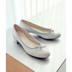 ショッピングバレエ バレエシューズ パンプス 撥水ミドルヒールバレエシューズ/15001