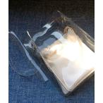 ショルダーバッグ バッグ コンパクトPVCショルダークリアバッグ