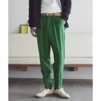 パンツ スラックス TRストレッチスーツ地 ワンタック テーパードセミワイドパンツ EMMA CLOTHES