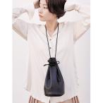 ショルダーバッグ バッグ 「WEARISTA じーたー×DEVICE コラボ」Rename 3WAY カウレザー 巾着 ショルダーバッグ レディース