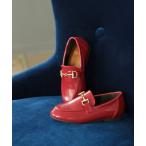 ローファー ママとお揃い。キッズ用ビットつきローファーパンプス