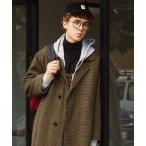 コート チェスターコート オーバーサイズ ビーバーメルトン ロングチェスターコート (EMMA CLOTHES)