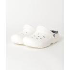 ショッピングCROCS サンダル crocs クロックス Classic Lined Clog クラシックラインドクロッグ 203591-10M White/Grey メンズ