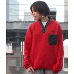 コート アウター 「 LAST CHANCE / ラストチャンス 」POLAR FLEECE HALF ZIP PULLOVER レディース メンズ