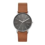腕時計 スカーゲン 腕時計 メンズ アナログ レザー SKW6578 メンズ レディース