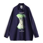 ショッピングSHIRTS シャツ GREEN APPLE”  BIG SHIRTS メンズ