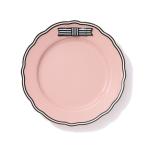 食器 リボン プレート ピンク