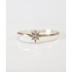 ショッピングダイヤモンド 指輪 リング ダイヤモンド スター リング | K10YG レディース メンズ