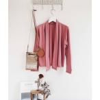 ショッピングベア ラッシュガード Coral veil 裏起毛ベア天　温かトラベル羽織ショート丈 レディース