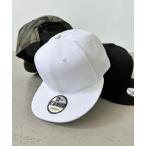 帽子 キャップ メンズ NEW ERA(ニューエラ) / 9FIFTY FLAT BILL スナップバックキャップ/無地/プレーン/ユニセックス