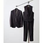 セットアップ Garageroom THREE-PIECE SUIT SETUP ３ピース スーツセットアップ TR シングルブレスト＆パンツ＆ジレ