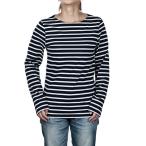 ショッピングボーダー tシャツ セントジェームス  マンキエモダン ボーダー ボートネック カットソー SAINT JAMES MINQUIERS MODERNE メンズ