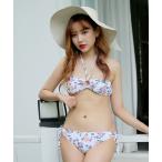  купальный костюм Circle cut цветочный принт частота u бикини * лента есть шорты купальный костюм 2 позиций комплект женский 