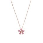 ネックレス K10ピンクゴールド サクラ ネックレス レディース