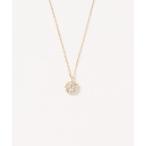 ショッピングダイヤ ネックレス K18ダイヤフラワーネックレス レディース