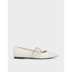 パンプス スタッズメリージェーン バレリーナフラット / Studded Mary Jane Ballerina Flats