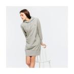 ワンピース 裏毛スウェットフーディワンピース
