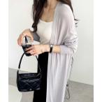 ショッピングサマー カーディガン カーディガン 「羽織りに/オフィスカジュアル/冷房対策/接触冷感」夏におすすめ！ロングサマーニットカーディガン レディース