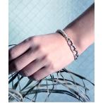  аллергия соответствует браслет [YArKA/ya-ka]silver925 circle parts+flat chain mix bracelet [gop]/ Mix детали браслет серебряный 925