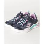 スニーカー SKECHERS スケッチャーズ S LIGHTS-POWER PETALS キッズスニーカー【光る靴】(Sライツパワーペタルズ)