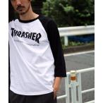 tシャツ MAG LOGO RAGLAN 3/4 SLEEVE T-SHIRTS / スラッシャー 7分T ロンT ユニセックス ロゴプリント メンズ